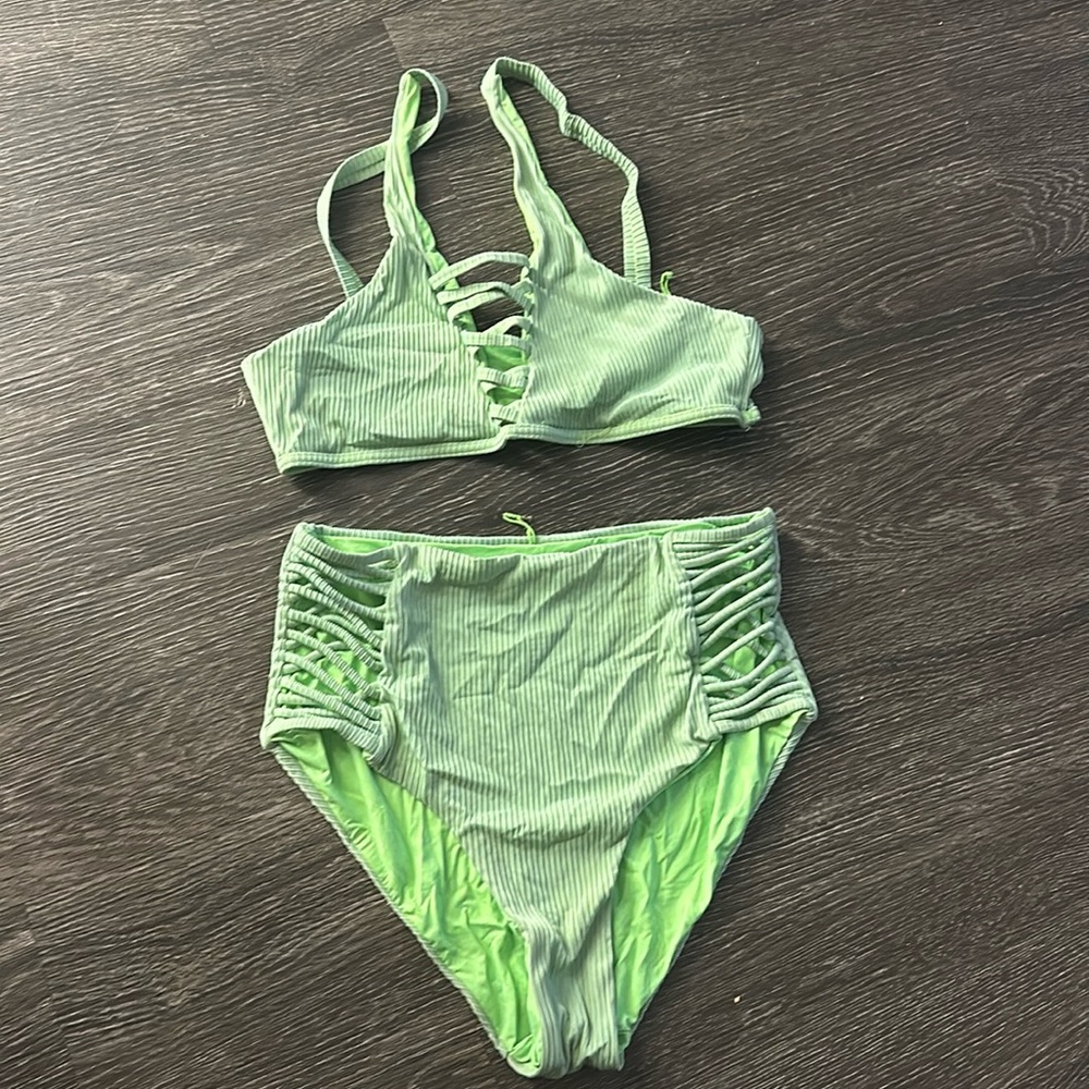 Green bikini